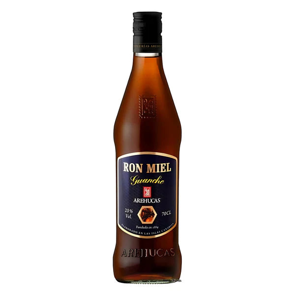 Arehucas Gran Canaria Ron Miel Guanche Honey Rum
