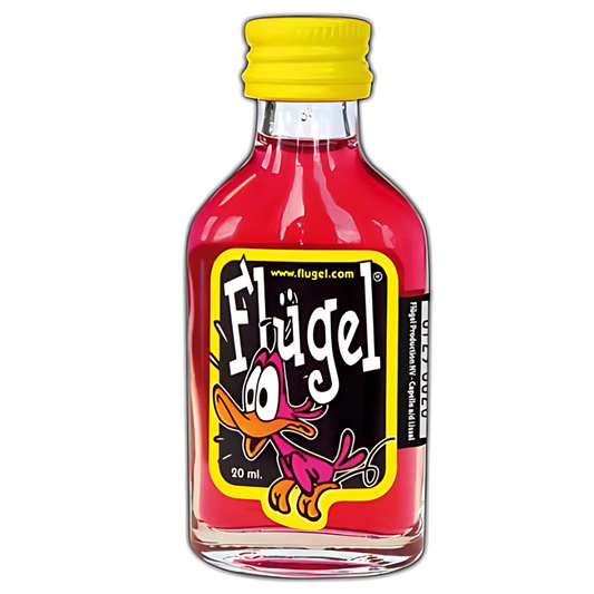 Flugel Vodka Shots 40 x 2cl Bottles + FREE Light-Up Flugel Necklace