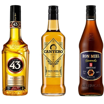 The Ultimate Ronmiel Trio | Canyero, Arehucas & Licor 43