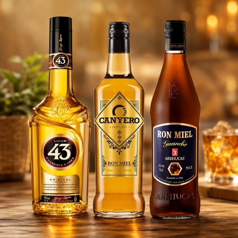 The Ultimate Ronmiel Trio | Canyero, Arehucas & Licor 43