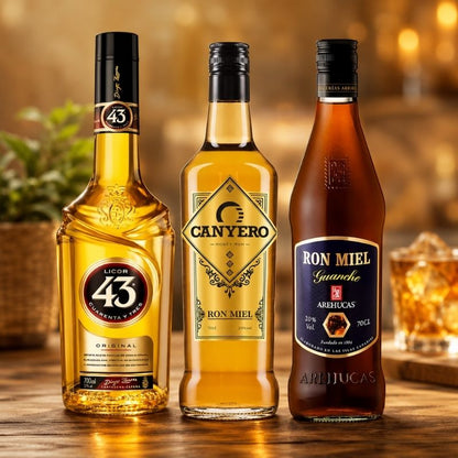 The Ultimate Ronmiel Trio | Canyero, Arehucas & Licor 43